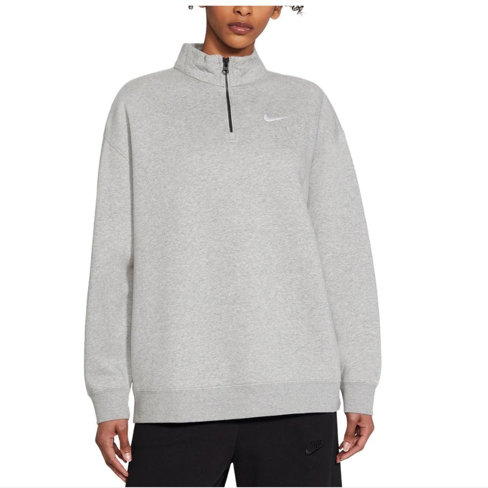 Nike Women's Sportswear 1/4 Zip Fleece Pullover